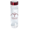 WB1503
	-600 ML. (20 FL. OZ.) SINGLE WALL BOROSILICATE GLASS BOTTLE-Clear Glass (bottle) Red (lid)